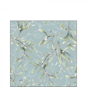 mistletoe cocktailservetten